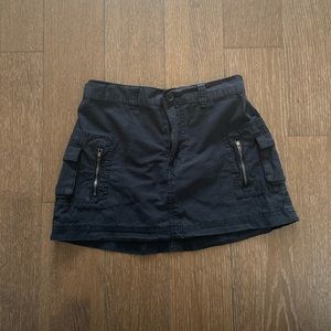 Stradivarius cargo mini skirt
